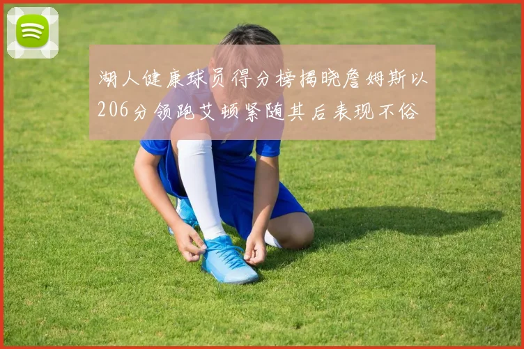 湖人健康球员得分榜揭晓詹姆斯以206分领跑艾顿紧随其后表现不俗